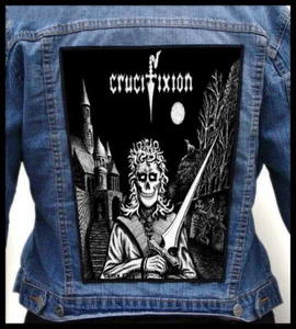 CRUCIFIXION - Green Eyes --- Huge Jacket Back Patch Backpatch - Picture 1 of 3
