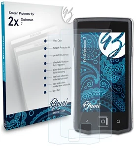 Bruni 2x Protective Film for Orderman 7 Screen Protector Screen Protection - Picture 1 of 8