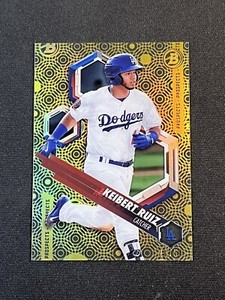 KEIBERT RUIZ RC #PHT-KR 2018 Bowman High Tek GOLD Diffractor /50 (refractor) NM+