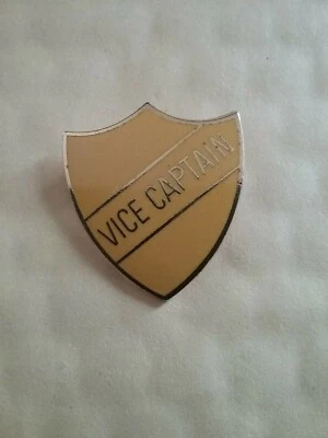 Vice Captain Enamel Badge (Yellow) - Image 1 of 2