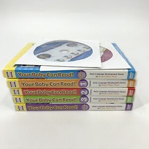 Your Baby Can Read Set of 7 DVDs Songs Workshop Educational Early Reading System