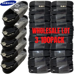 Wholesale Type USB-C Cable 4FT Fast Charger Lot For Samsung S8 S9 S10 Note10 LG - Picture 1 of 12