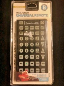 Nuevos Botones Quantum FX Mini Jumbo Universal Remoto Brillo en la Oscuridad - Imagen 1 de 4