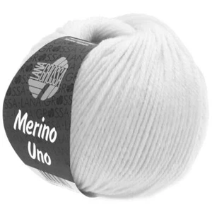 Wolle Kreativ! Lana Grossa - Merino Uno - Fb. 1 weiß 50 g - Bild 1 von 1