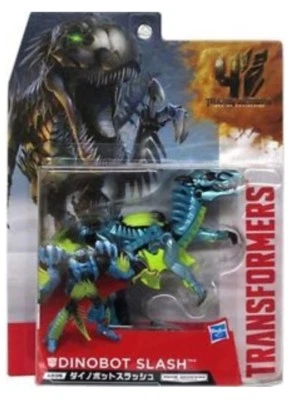 Transformers 4 Aoe Age of Extiction Takara Tomy ad25 Slash Deluxe class nuovo - Immagine 1 di 2