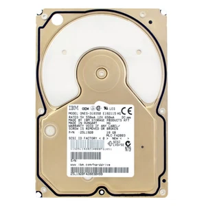 Festplatte IBM 18Gb DNES-318350 7200Rpm SCSI 80-pin 3,5" Zoll 25L1920 - Bild 1 von 5