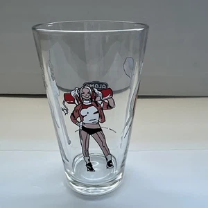 Suicide Squad Harley Quinn Joker Pint Glass 2016 DC Comic Alamo Drafthouse Mondo - Picture 1 of 15