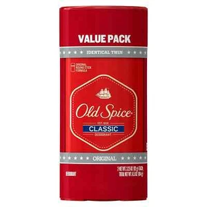 Old Spice Classic Stick Fresh Scent Men's Deodorant, 3.25 Ounce Pack of 2 - Picture 1 of 7