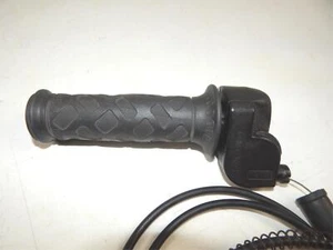 1970's FANTIC MOTOR 125 TRIAL THROTTLE ASSY DOMINO+CABLE 7/8" HANDLEBAR VINTAGE - Foto 1 di 6