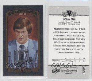 2012 Upper Deck Goodwin Champions Minis Foil Bobby Orr #1 HOF