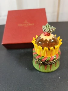 Villeroy & Boch Trinket Box Crown Hinged in Gift Box English Pudding Design - Picture 1 of 8