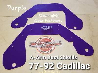 A-Arm Dust Shields - 77-92 Cadillac RWD Fleetwood, DeVille and Brougham  - Image 1 of 2