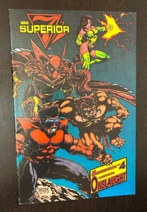 SUPERIOR SEVEN #4 (Imagine This Comics 1993) -- Independent -- SIGNED - Picture 1 of 3