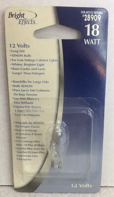 Bright Effects XENON BULB, 18 WATT 12v LOW VOLTAGE, BRIGHT EFFECTS #28909 - Image 1 of 3