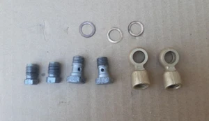 BRASS BRAKE PUMP FITTINGS-FLAVIA 1800-1500-COUPE'-CONVERTIBLE - Picture 1 of 4