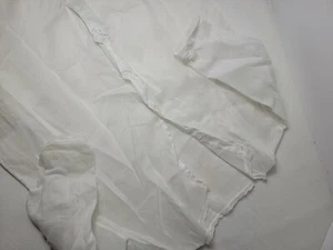 Vintage Antique Christening Gown White Long Baby Doll Newborn Long Sleeve White - Picture 1 of 9