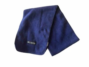 Vintage Columbia Scarf Bugaboo 90s 00s Purple 56” Long Fleece - Picture 1 of 3