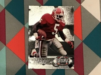 2012 Fleer Retro Metal Universe Football Garrison Hearst #M-23 Georgia 49ers  - Image 1 of 2