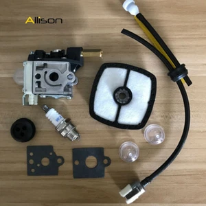 Carburetor Kit For Husqvarna 125BT Back Pack Blower with TJ027D-BC55 Engine Carb - Picture 1 of 4