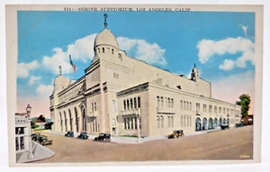 Vintage Postkarte Shrine Auditorium, Los Angeles, Kalifornien - Bild 1 von 2