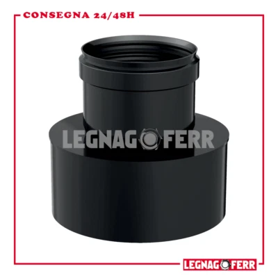 Riduzioni / Ampliamenti Standard Stufe Pellet Apros Nere Certicate Acciaio RID - Immagine 1 di 2