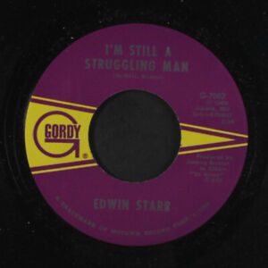 Edwin Starr: I'm still a kämpfing man / hübscher kleiner Engel Gordy 7" Single