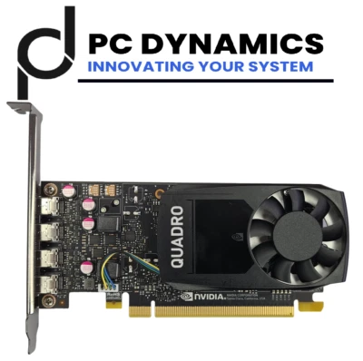 Scheda video Nvidia QUADRO P1000 4GB High Bracket - Immagine 1 di 2