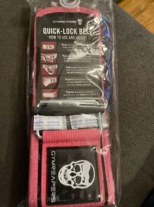 Gymreapers Quick Locking Weightlifting Belt for Bodybuilding, Large Pink Support - Picture 1 of 4