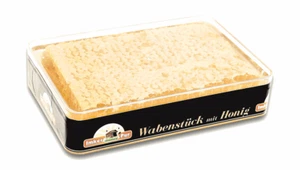Honigwabe Set von ImkerPur, 800 g (2x400 g), Wabenstück in Akazien-Honig - Bild 1 von 3