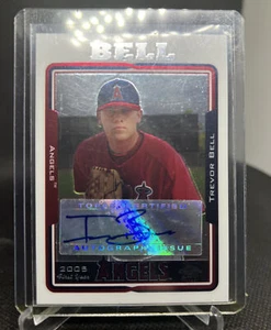 2005 Topps Update Chrome #UH221 Trevor Bell Anaheim Angels Auto Autograph NM+ - Picture 1 of 3