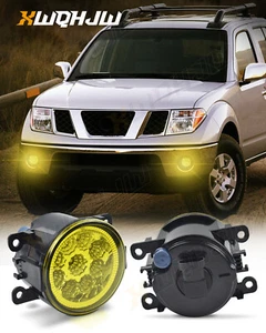 2PCS For 2018 Jeep Cherokee Front Bumper Clear led Fog Lights Lamp Replacement - Picture 1 of 13