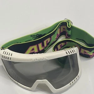 ALPINA Scout Anti Fog Goggles White Nice Band - Picture 1 of 8
