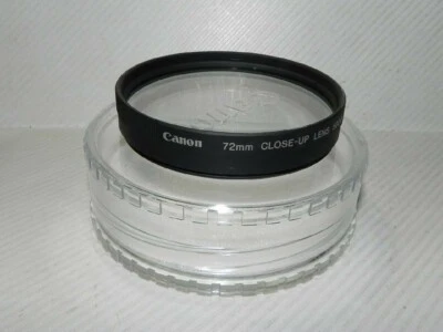 Canon 72 Close-Up Lens 500D for 72mm Filter Threading Made in Japan - Image 1 of 3