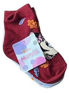 Disney Minnie Mouse and Daisy Duck Socks 5 Pairs Shoe Size 4-7 - Picture 1 of 8