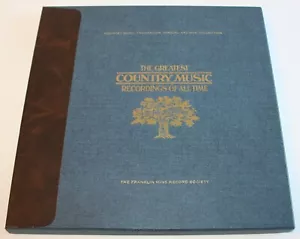 Franklin Mint:#1,2,3,4:Our Stories in Song:(4) RED Vinyl Records/LPs:Parton,Cash - Foto 1 di 6