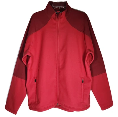 LL Bean Jacket Men's Large-Tall Soft Shell Ponte Full Zip Fleece Outdoor Hiking - Image 1 of 4