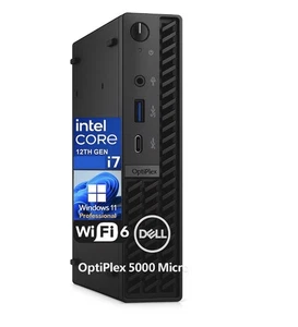 Dell OptiPlex 5000 Tiny Intel Core i7-Gen 12th|16GB Ram|512GB NVMe| Win 11 Pro - Picture 1 of 6
