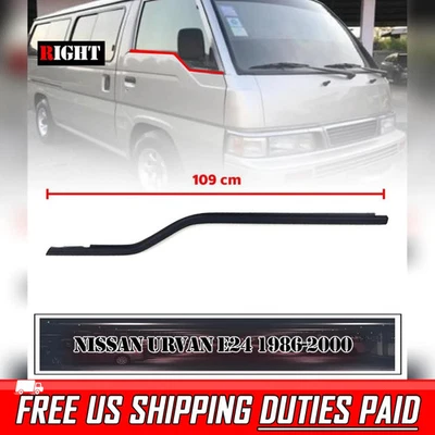 Sello Beltline de la puerta exterior derecha para Nissan Urvan Caravan E24 1987-00 Foto 1 de 4