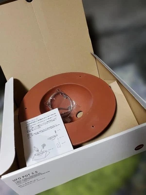 Izawasito UFO POT 3.5 Terracotta - Image 1 of 4