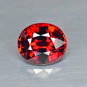 2,95Ct Wunderbarer unbeheizter AAA+ Grade Vivid Coke roter Spessartit Granat _ Namibia - Bild 1 von 1