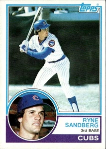 1983 Topps - Ryne Sandberg #83 (RC) HOF! Jungtiere Top! - Bild 1 von 2
