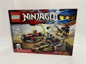 Ninja Bike Chase 70600 Lego Ninjago NEW Sealed Sticker Tear