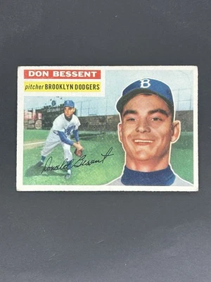 1956 Topps - Don Bessent #184 - Image 1 of 2