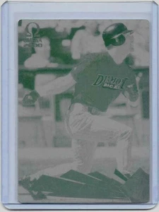 LUIS GONZALEZ 2000 PACIFIC OMEGA CARD PRINTING PLATE ARIZONA DIAMONDBACKS 1 OF 1 - Picture 1 of 2
