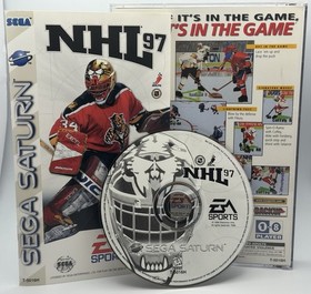 NHL 97 (Sega Saturn, 1996) EA Sports - CIB Complete, Tested, Working