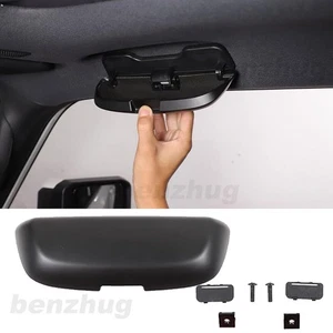 Estuche de gafas de coche para Toyota Land Cruiser Prado 250 LC250 2024 2025 negro almacenamiento - Imagen 1 de 11