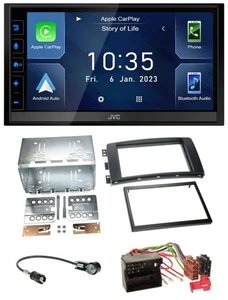JVC DAB Bluetooth MP3 USB 2DIN Autoradio für Smart ForTwo 07-10 ForFour 04-06 Qu - Bild 1 von 11