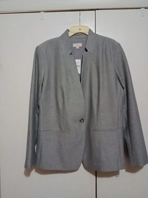 Blazer Loft Outlet Botón Único Nuevo con Etiquetas Talla 16 Foto 1 de 4
