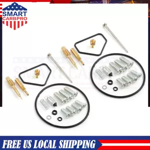 FOR KAWASAKI VULCAN 750 VN750 CARB CARBURETOR REBUILD REPAIR KIT 1987-2006 2 SET - Foto 1 di 6