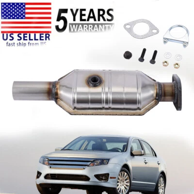 Rear Catalytic Converter For Ford Fusion 2.5L 2010-2012 Direct Fit #6H644052 EPA Foto 1 de 4
